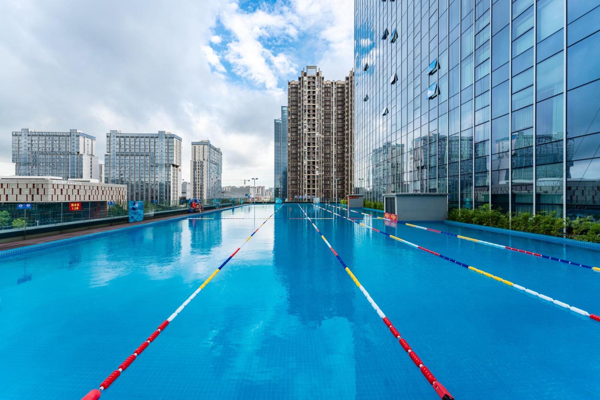 Oness Executive Hotel Guangzhou Huangpu Luogang - Free Shuttle Bus For Canton Fair מראה חיצוני תמונה