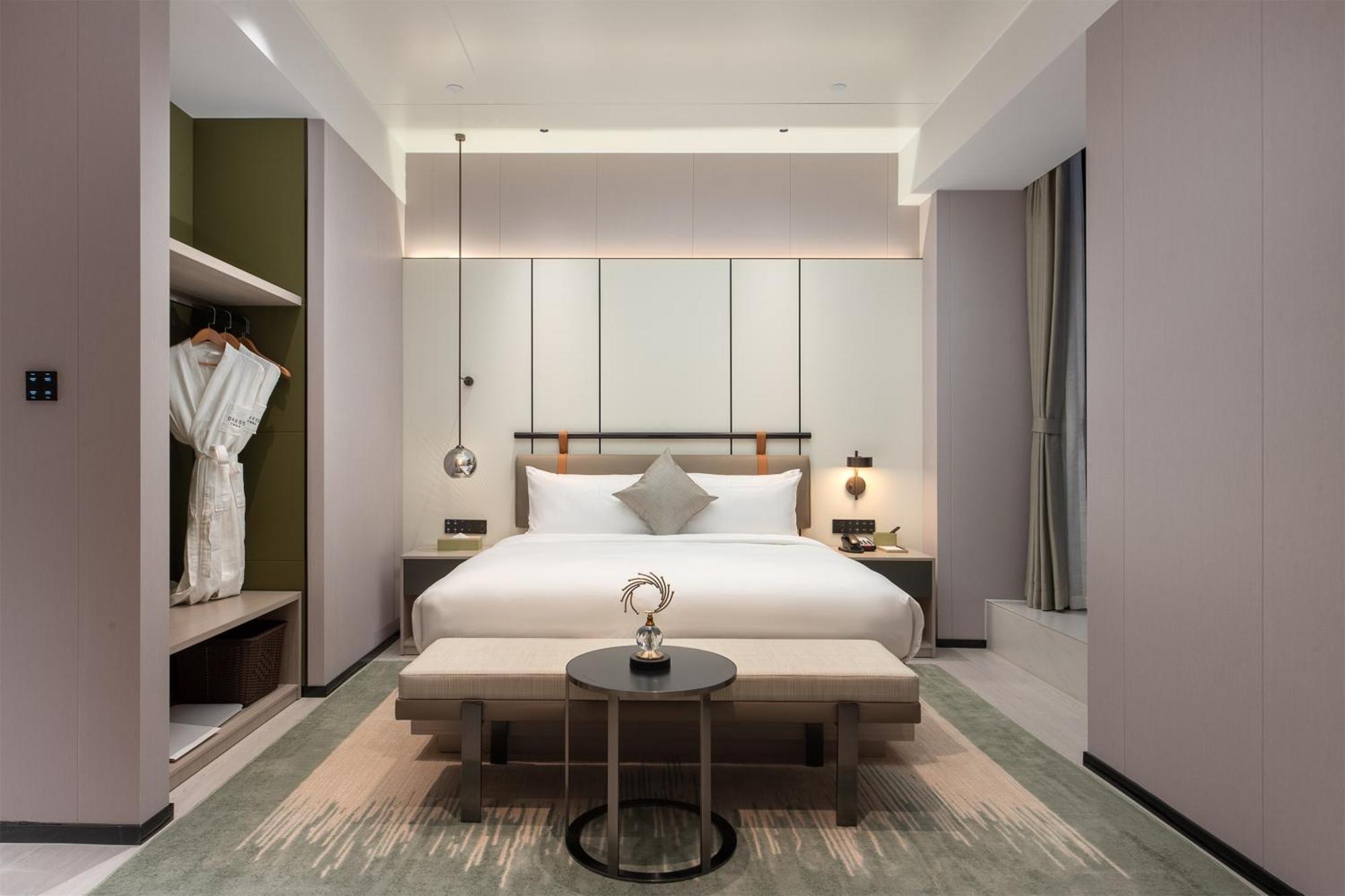 Oness Executive Hotel Guangzhou Huangpu Luogang - Free Shuttle Bus For Canton Fair מראה חיצוני תמונה