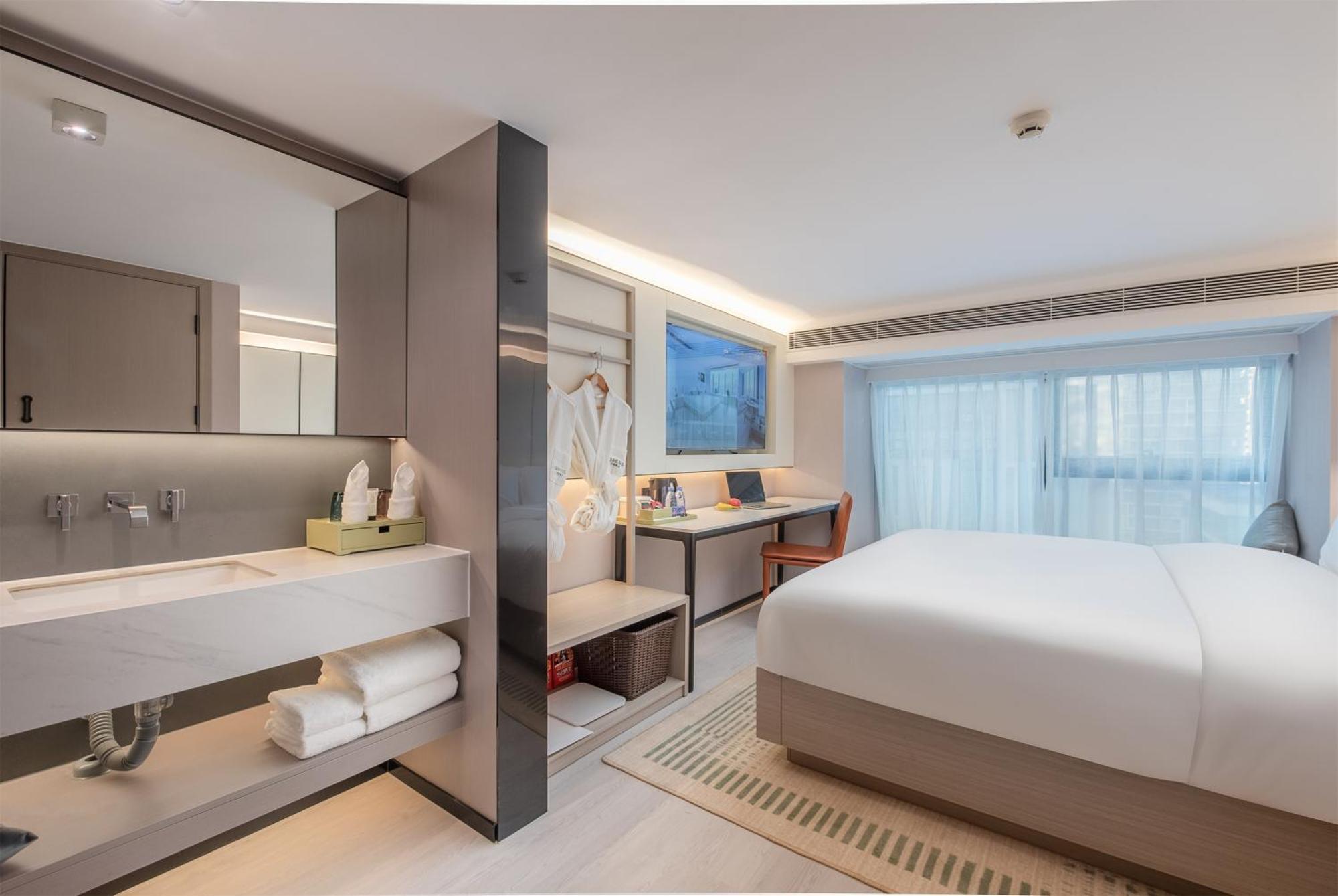 Oness Executive Hotel Guangzhou Huangpu Luogang - Free Shuttle Bus For Canton Fair מראה חיצוני תמונה